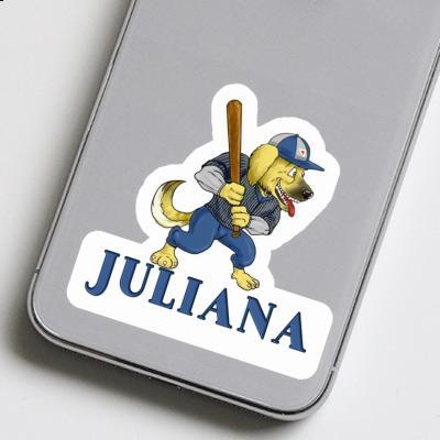 Baseball Dog Sticker Juliana Gift package Image