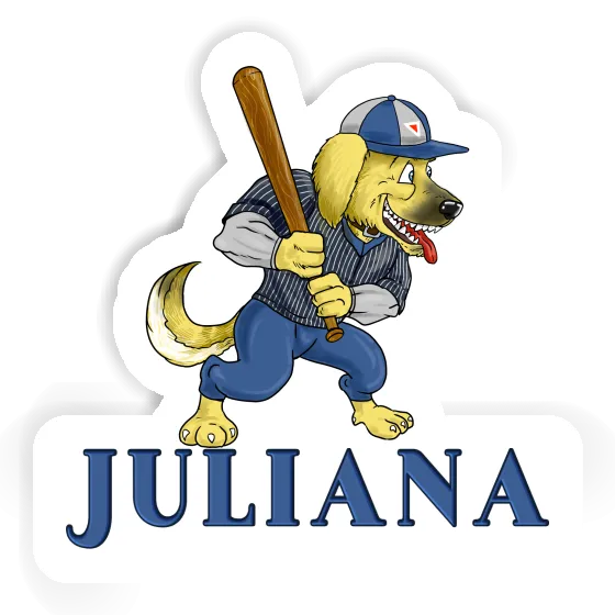 Baseball Dog Sticker Juliana Gift package Image