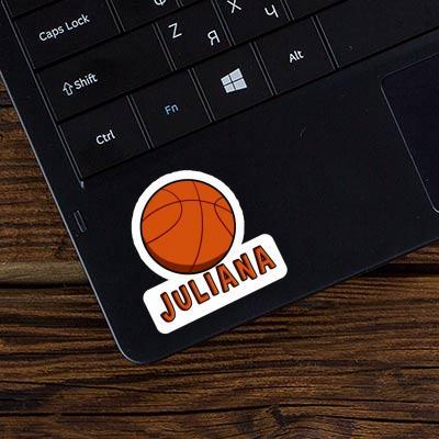 Autocollant Juliana Basket-ball Laptop Image