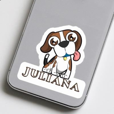 Sticker Juliana Beagle Gift package Image