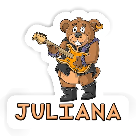 Sticker Juliana Guitarist Gift package Image