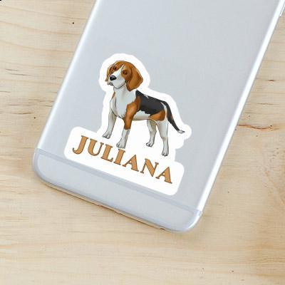 Sticker Beagle Dog Juliana Notebook Image