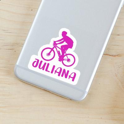 Biker Sticker Juliana Notebook Image