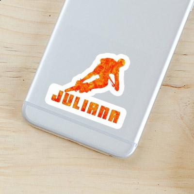 Juliana Sticker Biker Laptop Image