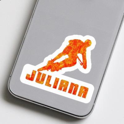 Juliana Sticker Biker Laptop Image