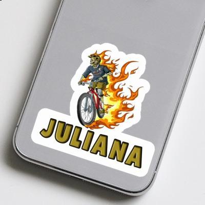 Sticker Juliana Biker Laptop Image