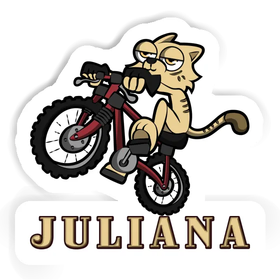 Juliana Sticker Bicycle Notebook Image