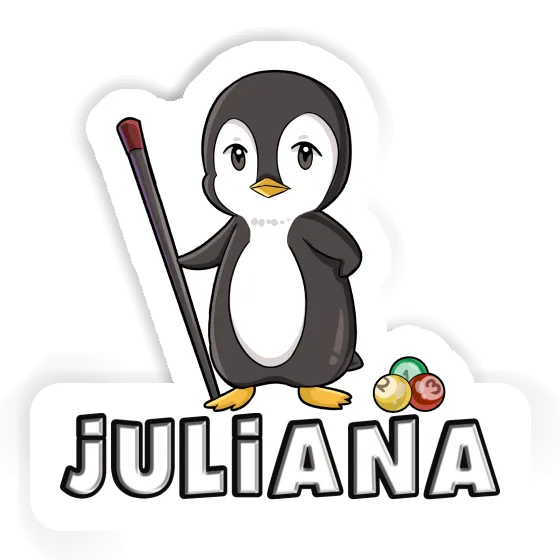 Sticker Penguin Juliana Laptop Image