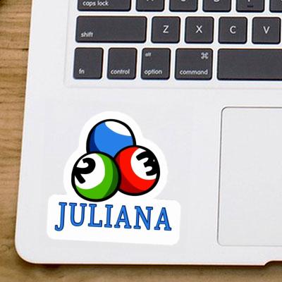 Juliana Sticker Billiard Ball Gift package Image