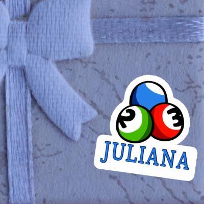 Juliana Sticker Billiard Ball Notebook Image