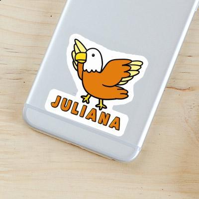 Juliana Sticker Bird Laptop Image