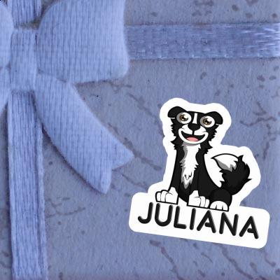 Collie Sticker Juliana Laptop Image