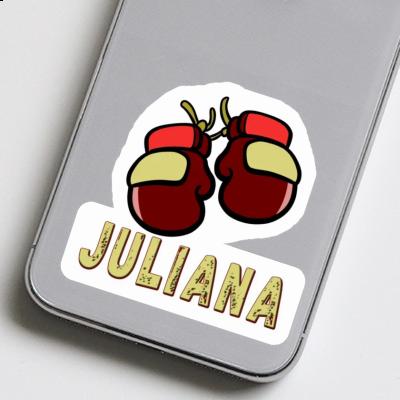 Boxhandschuh Aufkleber Juliana Image