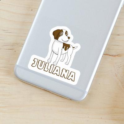 Brittany Spaniel Sticker Juliana Image