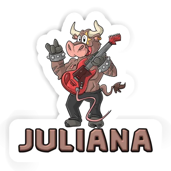 Guitarist Sticker Juliana Gift package Image