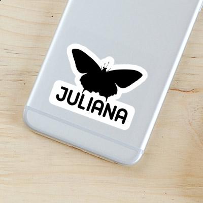 Juliana Sticker Schmetterling Notebook Image