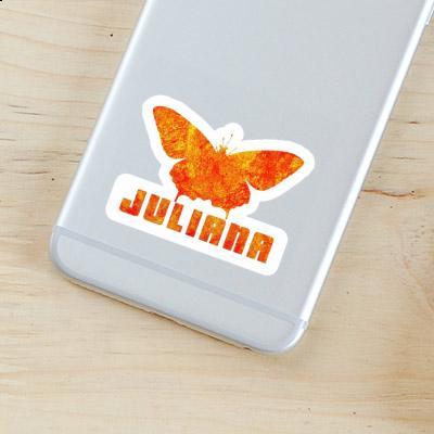 Sticker Butterfly Juliana Laptop Image