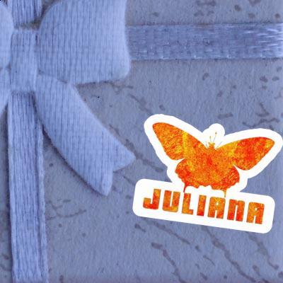 Sticker Butterfly Juliana Gift package Image