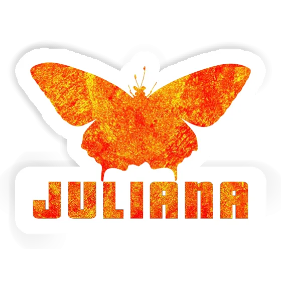 Sticker Butterfly Juliana Gift package Image