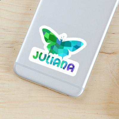 Sticker Juliana Butterfly Laptop Image