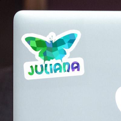 Sticker Juliana Butterfly Notebook Image