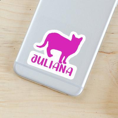 Sticker Juliana Cat Image