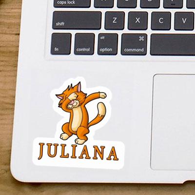 Sticker Juliana Dabbing Cat Image