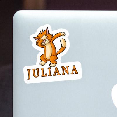 Chat Autocollant Juliana Notebook Image