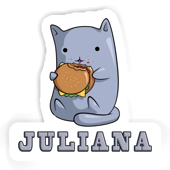 Juliana Sticker Hamburger Laptop Image