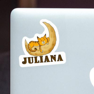 Chat Autocollant Juliana Notebook Image