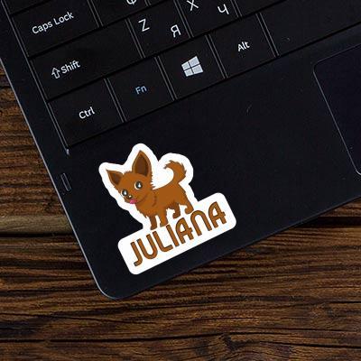 Chihuahua Sticker Juliana Notebook Image