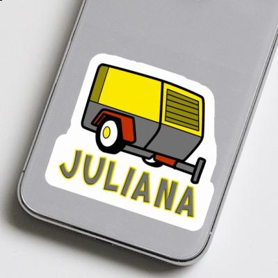 Sticker Juliana Kompressor Notebook Image