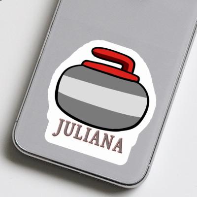 Sticker Juliana Curling Stone Image