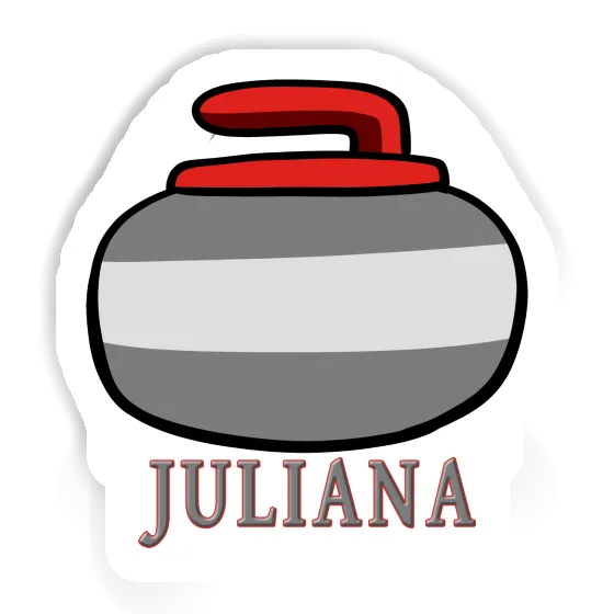 Sticker Juliana Curling Stone Gift package Image