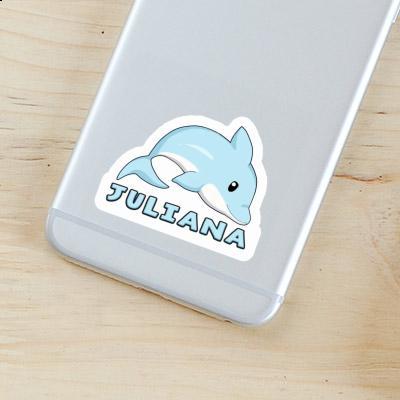 Sticker Dolphin Juliana Notebook Image