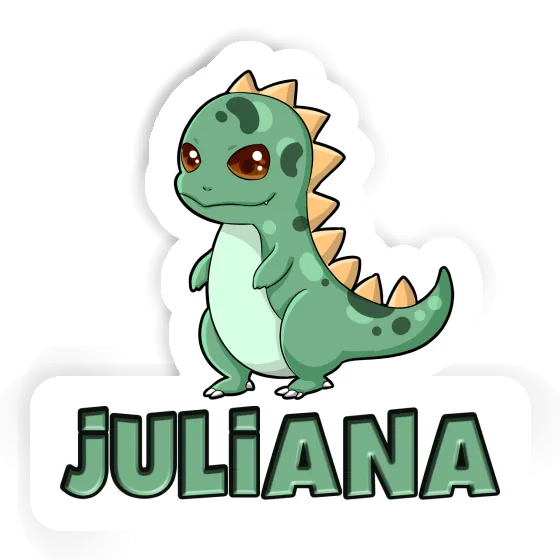 Dino Sticker Juliana Notebook Image