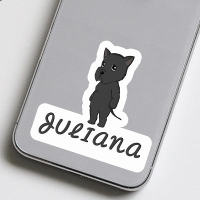 Giant Schnauzer Sticker Juliana Laptop Image