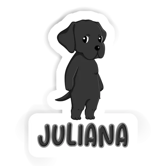 Autocollant Labrador Retriever Juliana Laptop Image