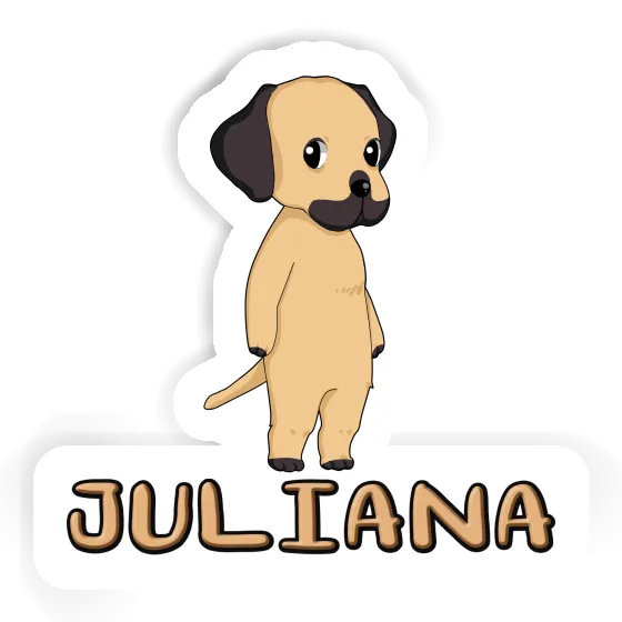 Autocollant Juliana Rhodesian Ridgeback Image