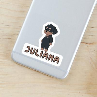 Rottweiler Aufkleber Juliana Image