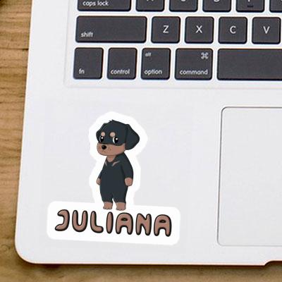 Sticker Juliana Rottweiler Gift package Image