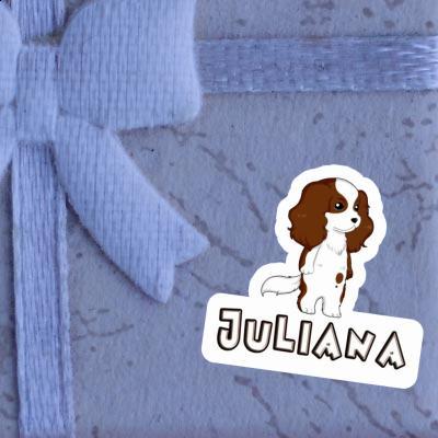 Juliana Sticker Cavalier King Charles Spaniel Image