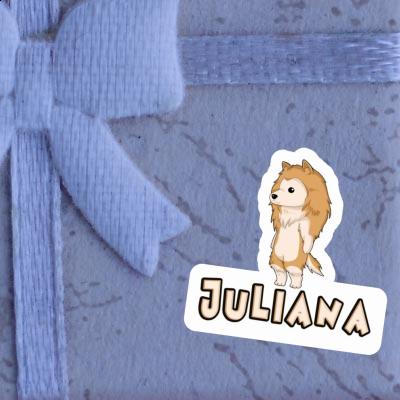 Sticker Juliana Collie Image