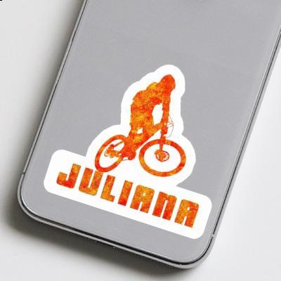 Downhiller Sticker Juliana Notebook Image