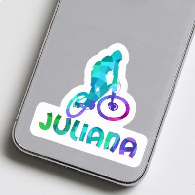 Downhiller Sticker Juliana Notebook Image