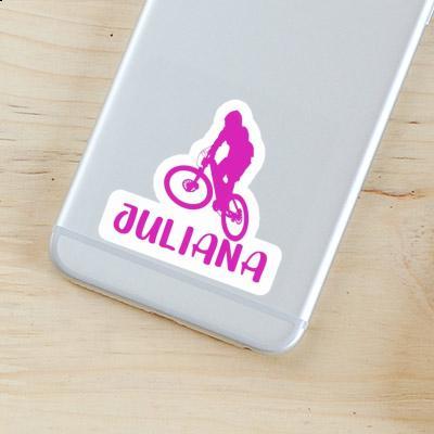 Sticker Downhiller Juliana Laptop Image