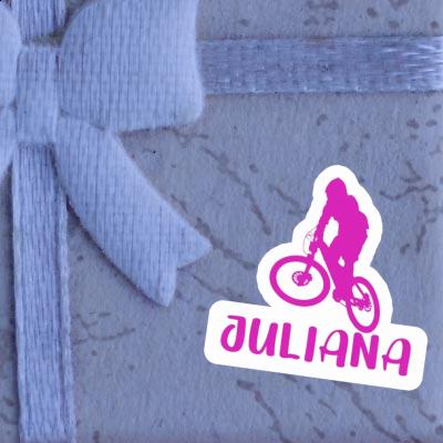 Sticker Downhiller Juliana Notebook Image