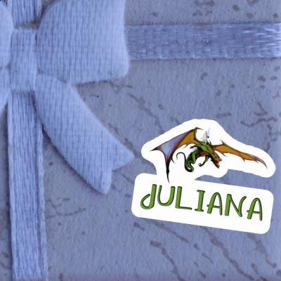 Juliana Sticker Dragon Notebook Image