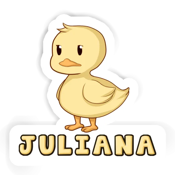 Sticker Juliana Duck Notebook Image