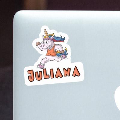 Runner Sticker Juliana Notebook Image